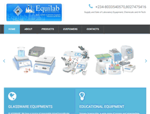 Tablet Screenshot of equilabsolutions.com